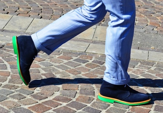 Tendência: Sapatos com Sola Colorida | Homens que se Cuidam