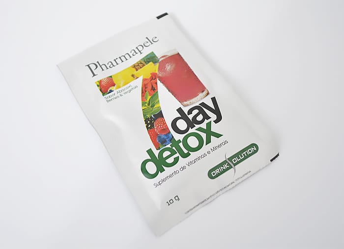 Detox Drink da Pharmapele Homens que se cuidam 2