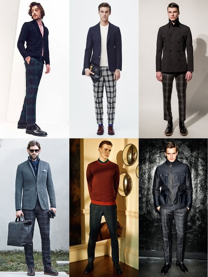 11 A Estampa Xadrez é a grande aposta para moda masculina no Inverno 2016 calças Homens que se cuidam