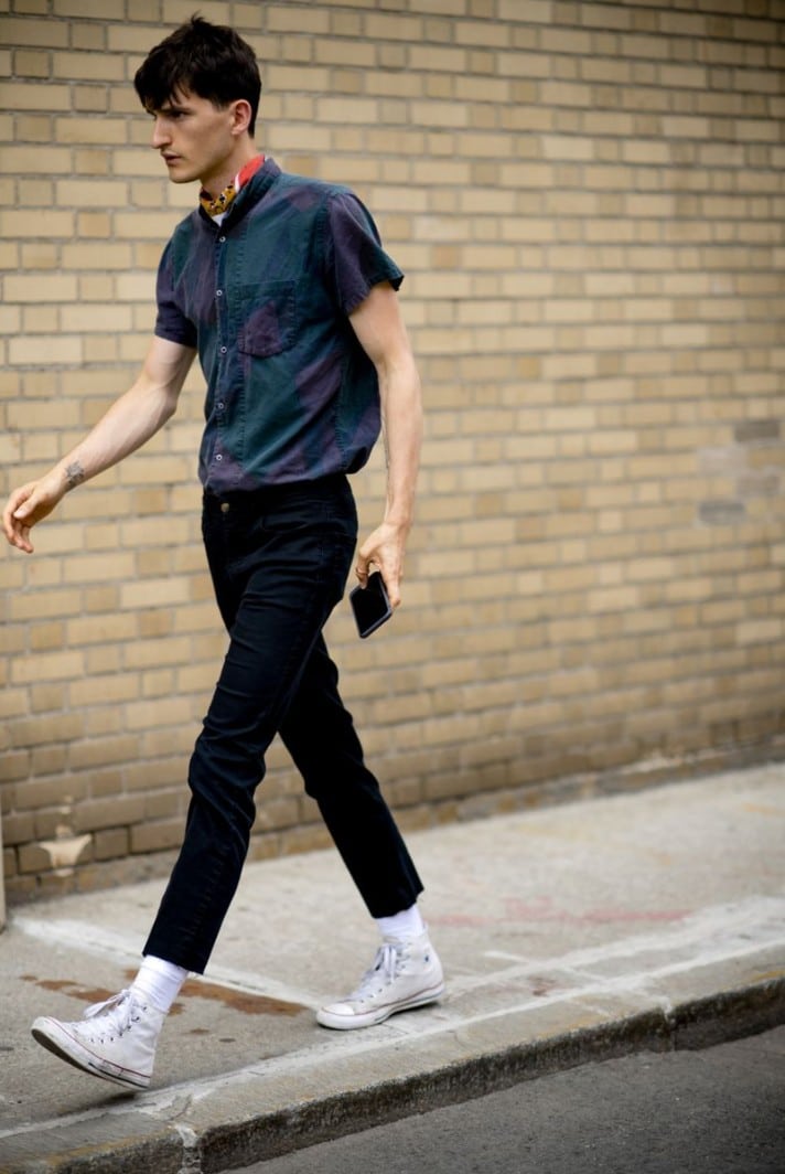 15 Looks de Street Style diretos da Semana de Moda Masculina de New York d