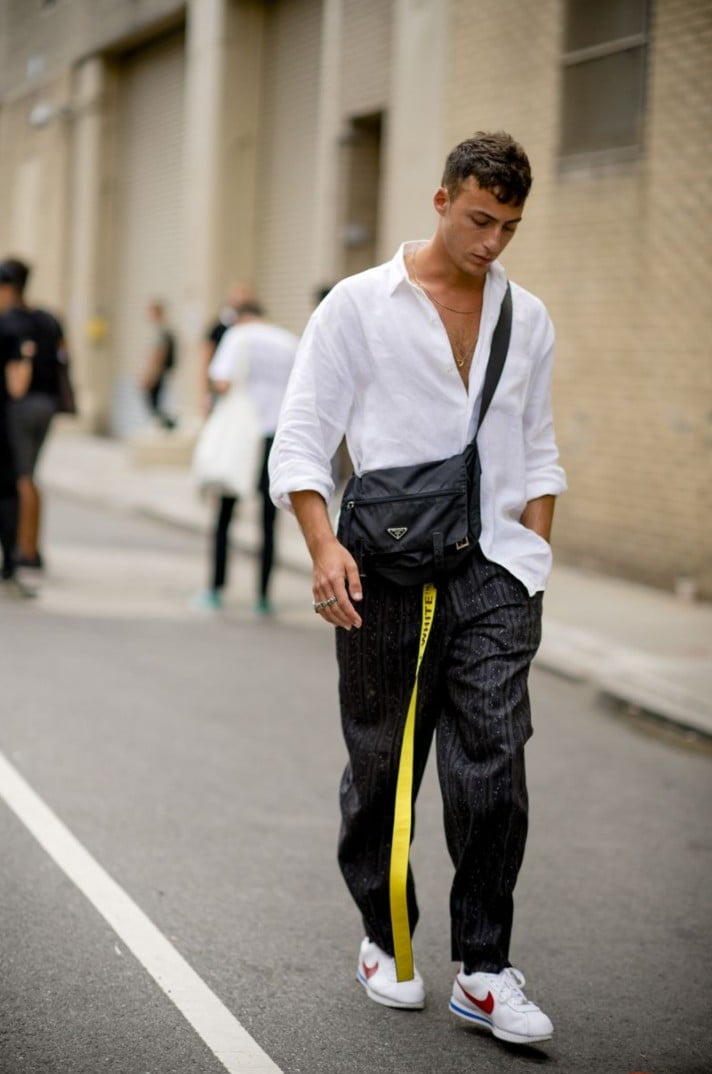 15 Looks de Street Style diretos da Semana de Moda Masculina de New York h
