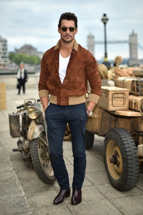 how to wear brown chelsea boots men