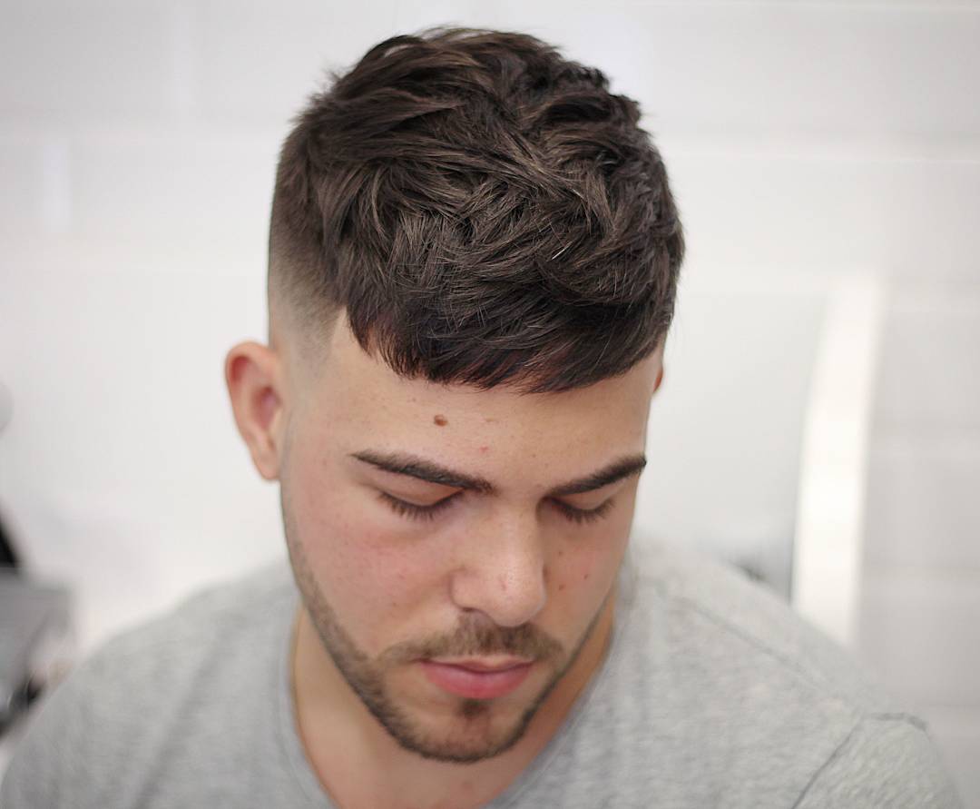 corte de cabelo masculino liso 2018