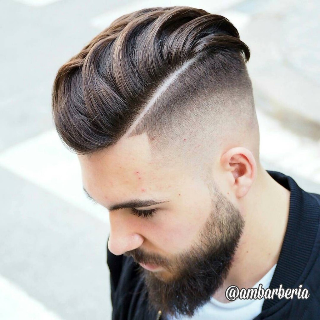 cortes de cabelo e barba masculino 2018