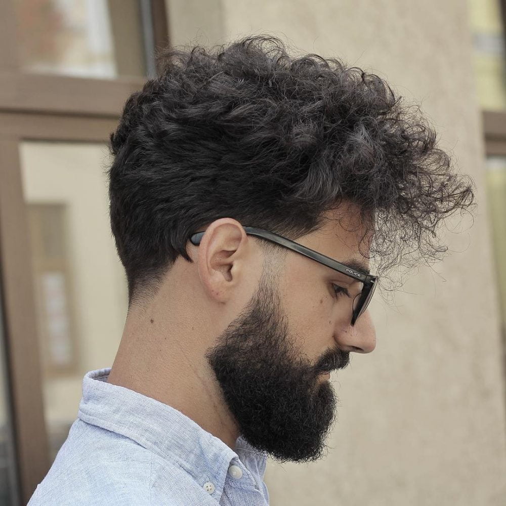 corte masculino cabelo ondulado