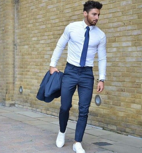 calça jeans esporte fino masculina