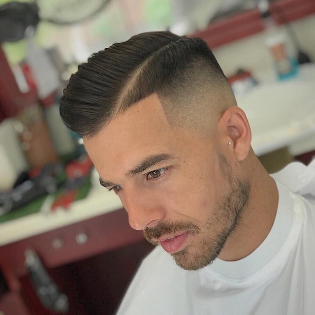 risquinho de cabelo masculino