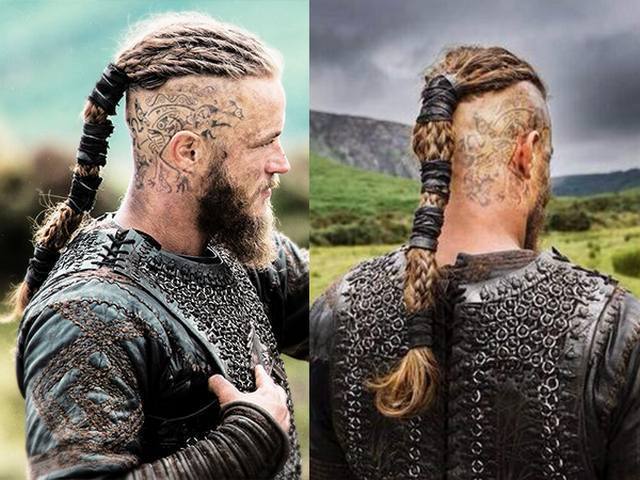 trança viking masculina