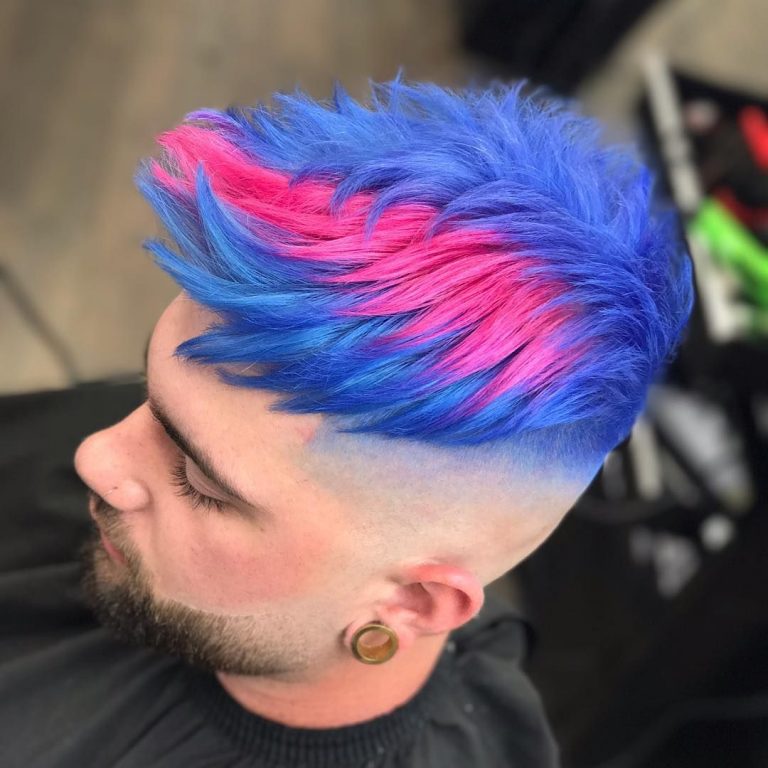 Cabelo Masculino Colorido Homens Que Se Cuidam 