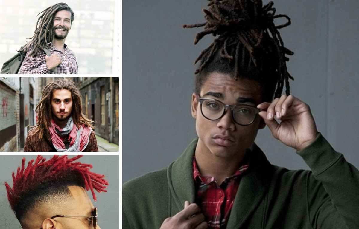 Cabelos dread masculino