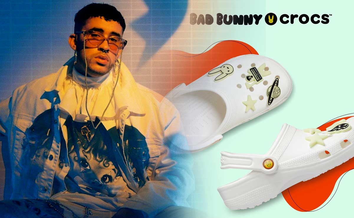  Bad Bunny faz parceria com A Crocs 