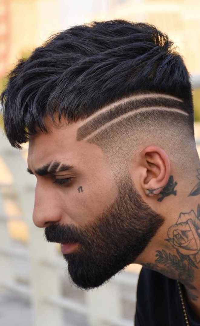 9 ideias de Listras no cabelo masculino  listras no cabelo masculino,  listras no cabelo, cabelo masculino