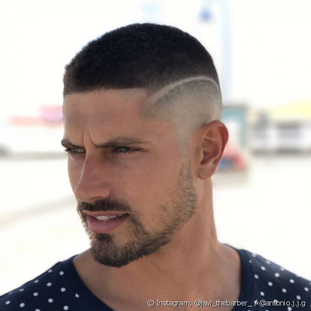 Imagens de listras de best sale cabelo masculino