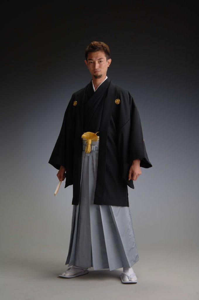 Kimono masculino modelo tradicional japones