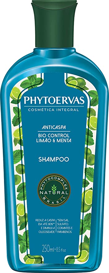 Foto de uma embalagem de shampoo anticaspa